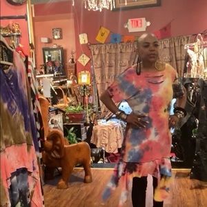 Tye Dye Mini Dress